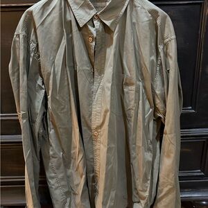 Coastaaro Olive Button-Up Shirt